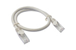 8Ware Cat6a UTP Ethernet Cable 0.5m (50cm) Snagless Grey