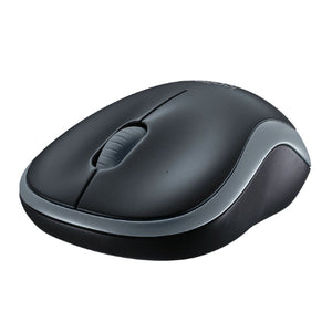Logitech M185 Wireless Mouse Nano Receiver Grey 1-year battery life Logitech Advanced 2.4 GHz wireless connectivity