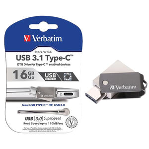 Verbatim USB 3.1 Type-C OTG Drive 16GB